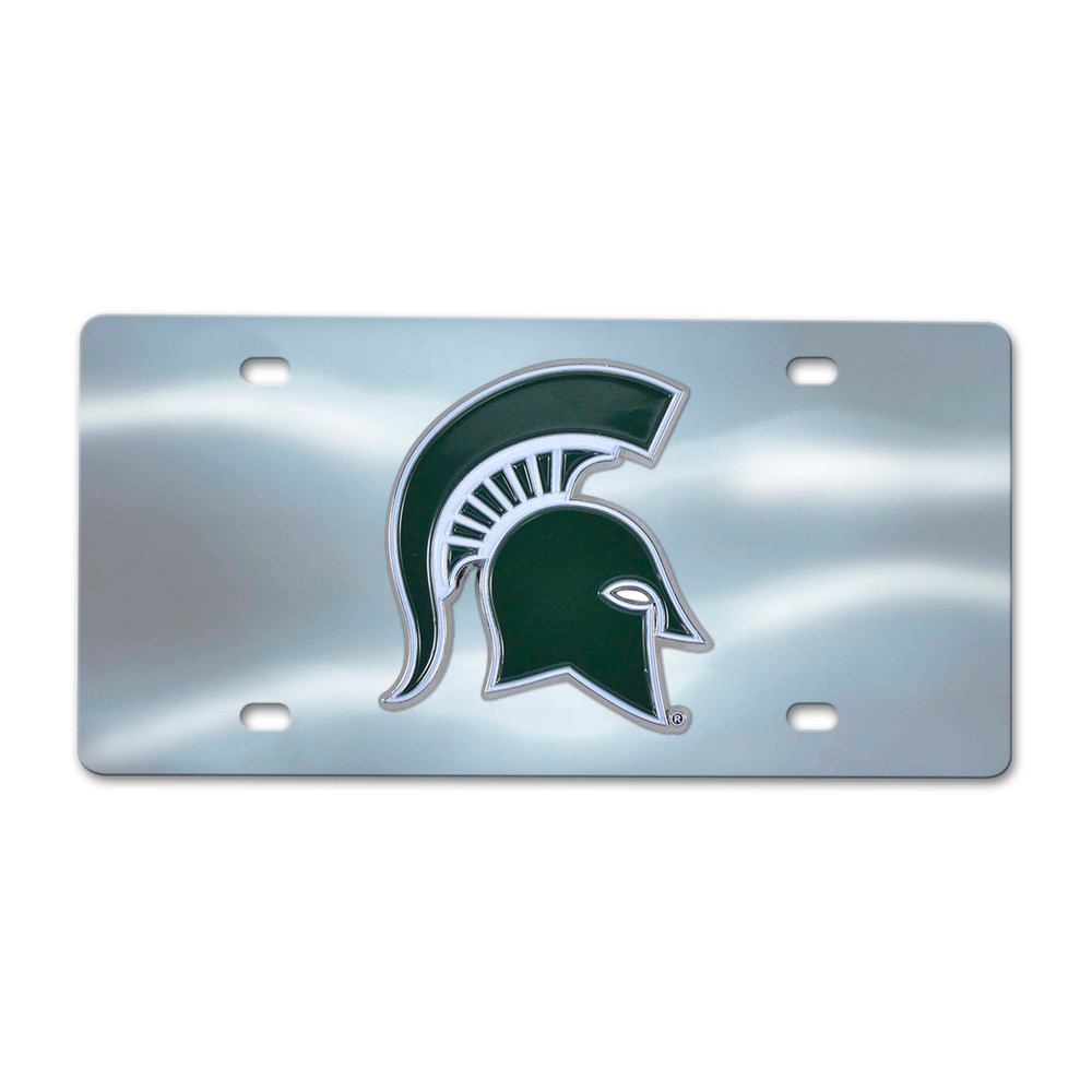 Michigan State Spartans Diecast License Plate | Logo Chair | Logo Chair