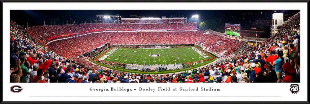 Georgia Bulldogs Stadium Panoramic Photo Standard Frame | Blakeway | UGA6F