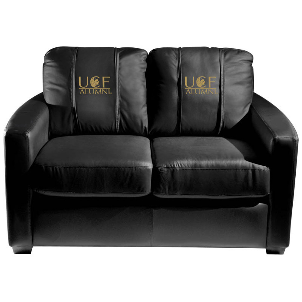 UCF Knights  Silver Love Seat with Alumni logo | Dreamseat | XZ7759003LSCDBK-PSCOL13537