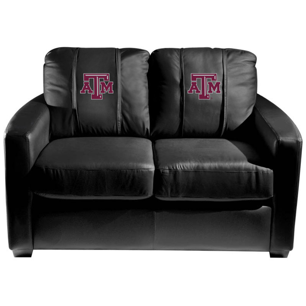 Texas A&M Aggies  Silver Love Seat | Dreamseat | XZ7759003LSCDBK-PSCOL13170