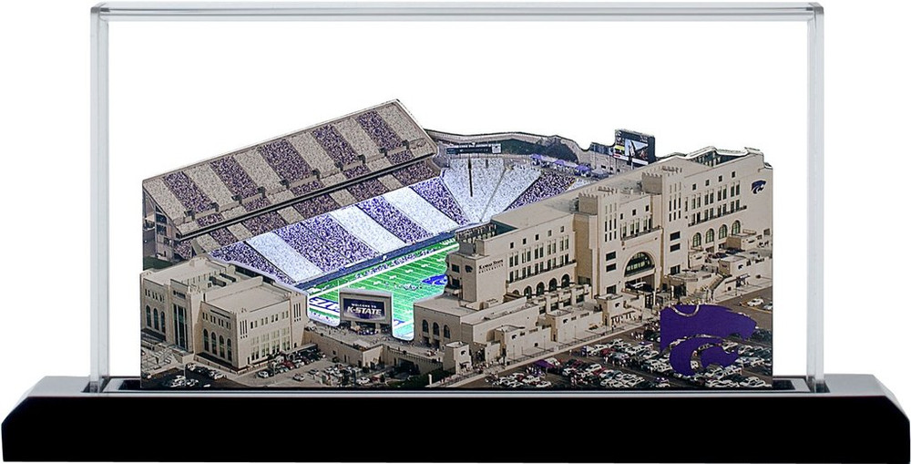 Kansas State Wildcats Snyder Family Football 3-D Stadium Replica|Homefields |2001503D