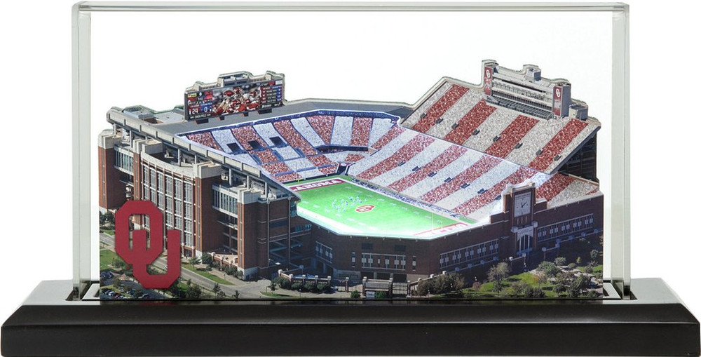 Oklahoma Sooners Oklahoma Gaylord Family Memorial 3-D Stadium Replica|Homefields |2000893D