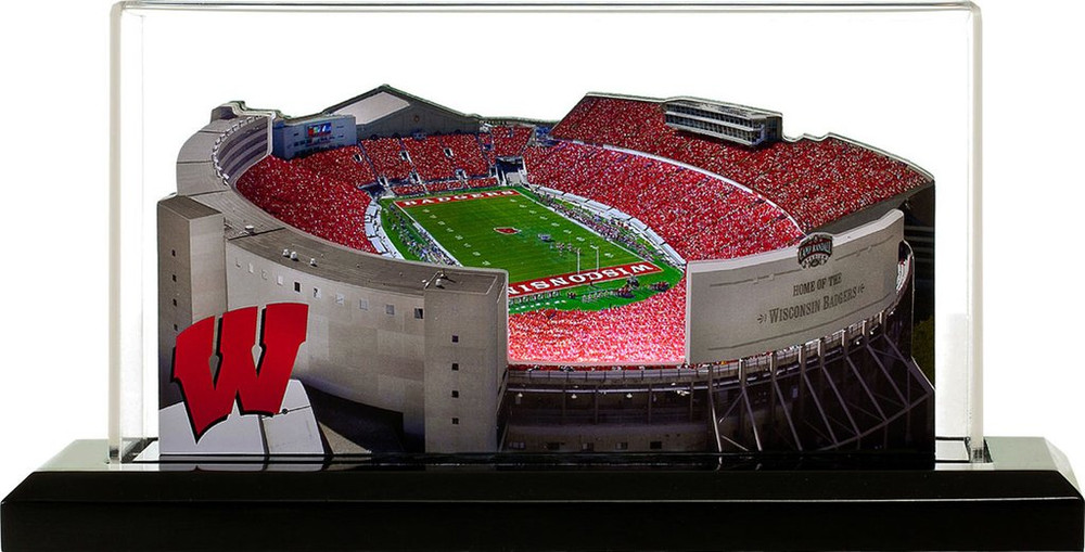 Wisconsin Badgers Camp Randall 3-D Stadium Replica|Homefields |2001232D