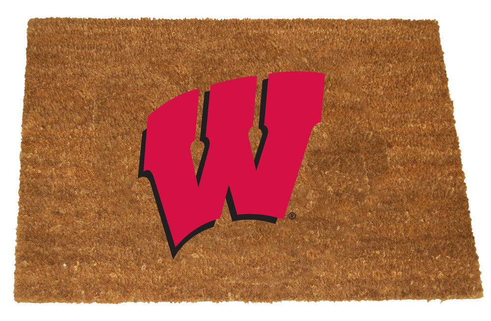 Wisconsin Badgers Logo Door Mat | Memory company | WIS-1689