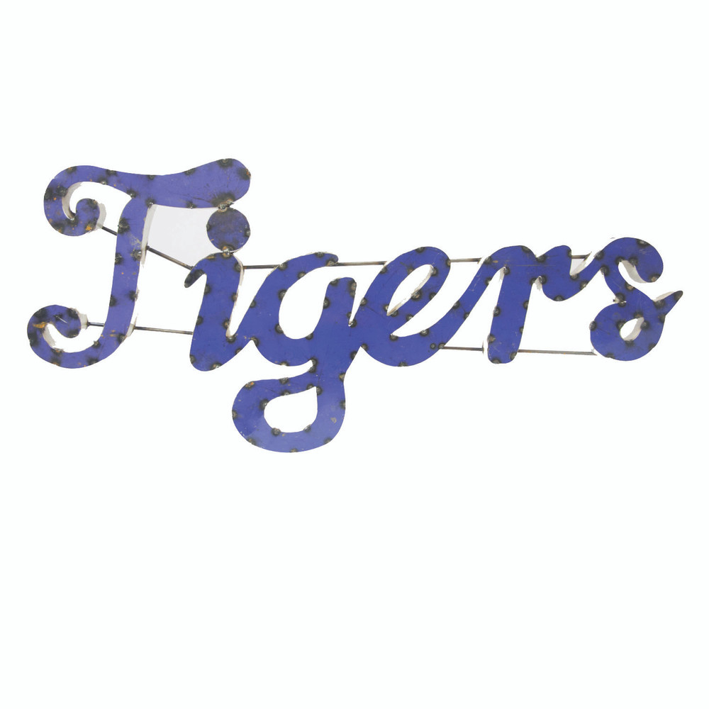 Auburn Tigers Recycled Metal Wall Decor Tigers | LRT SALES | AUBURNTIGERSWD