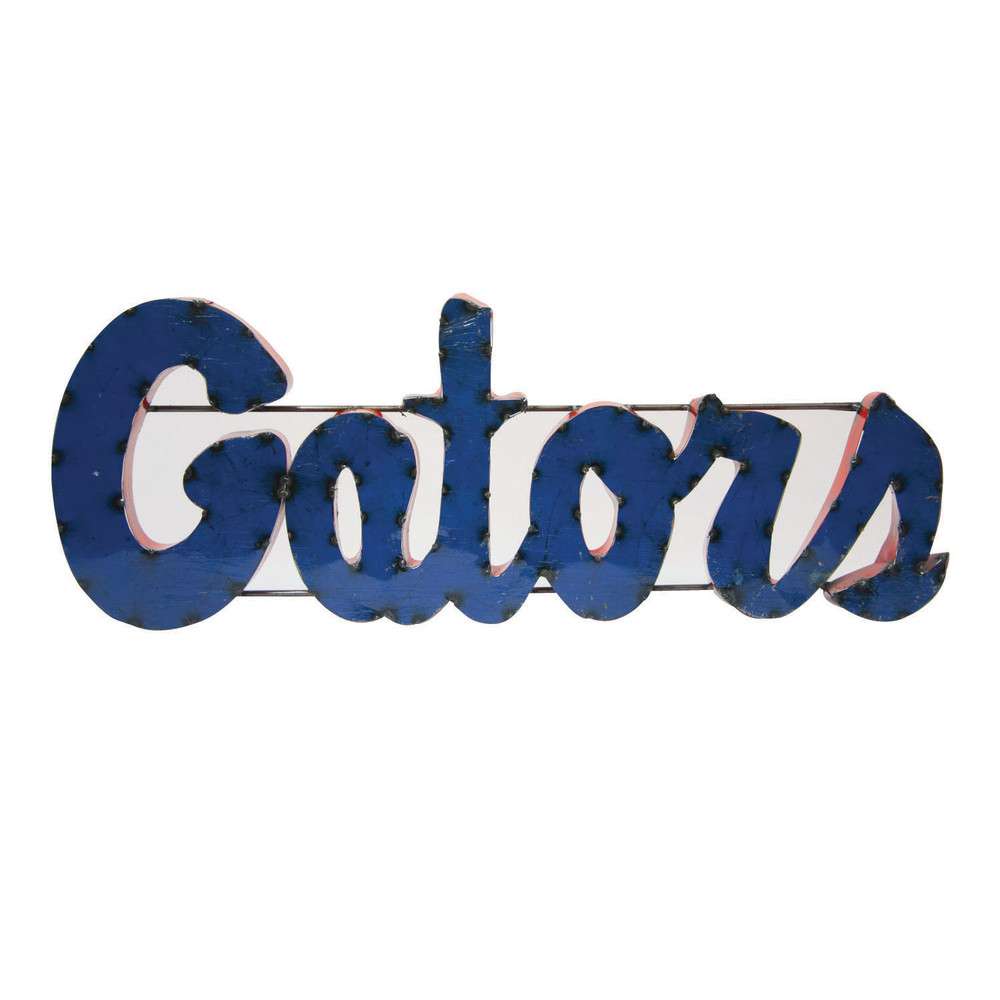 Florida Gators Recycled Metal Wall Decor Gators | LRT SALES | GATORWD