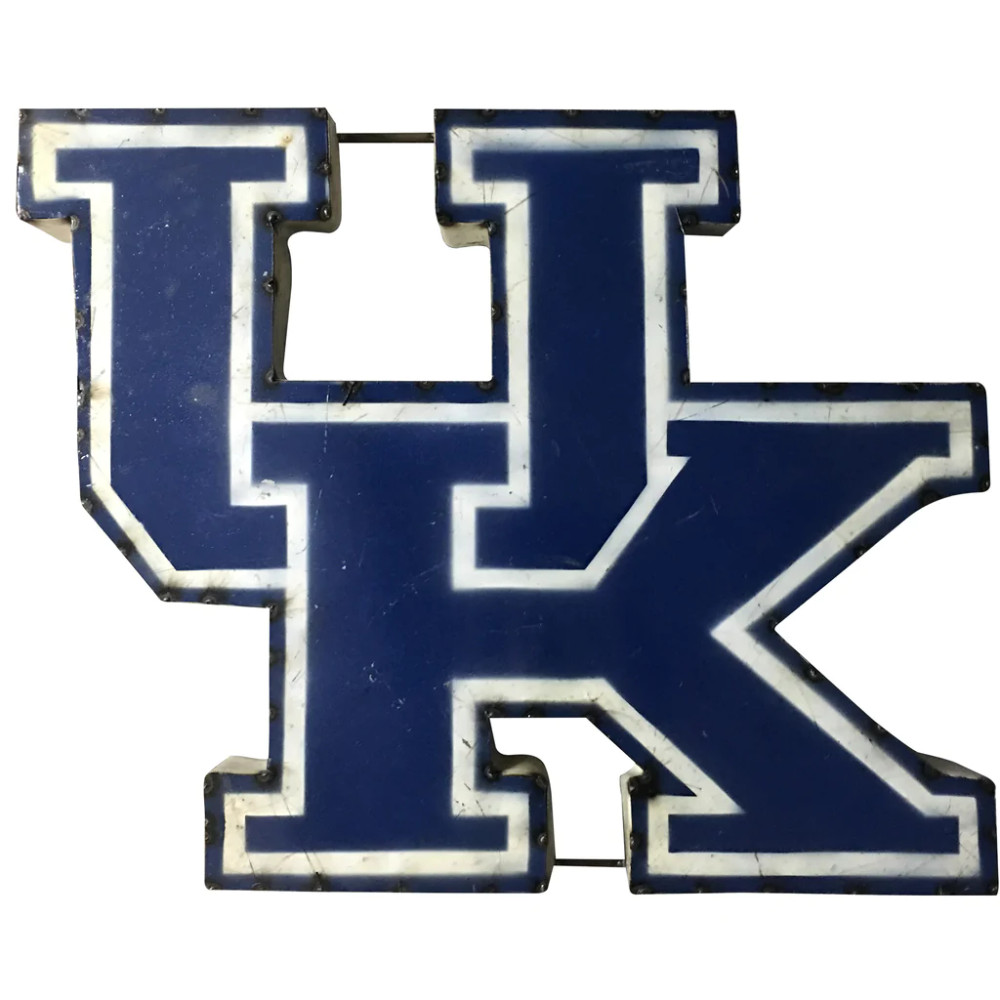 Kentucky Wildcats Recycled Metal Wall Decor UK | LRT SALES | UKWD