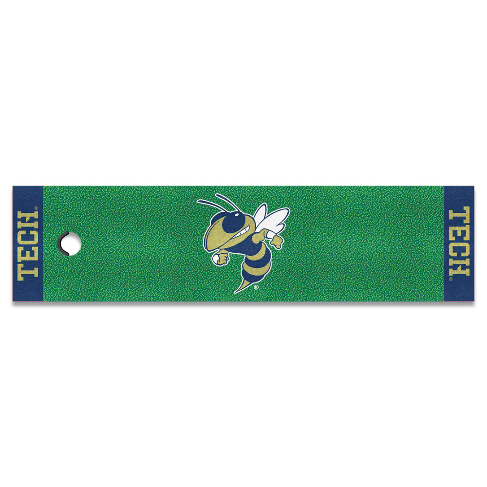 Georgia Tech Yellow Jackets Putting Green Mat | Fanmats | 24004