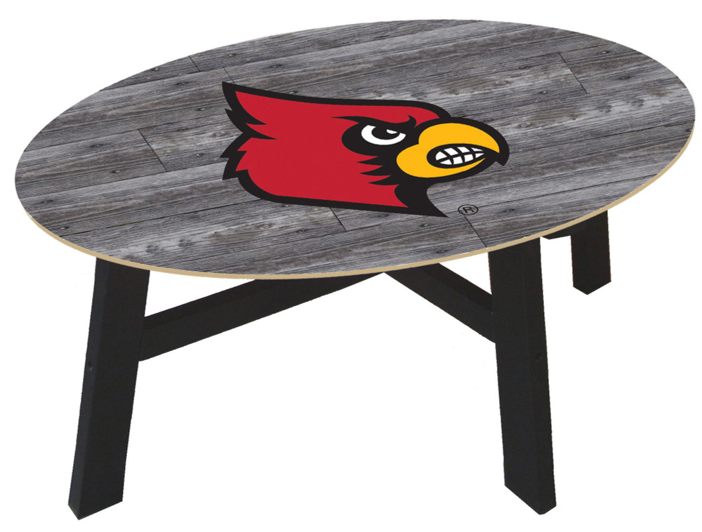 Louisville Cardinals Wood Art 