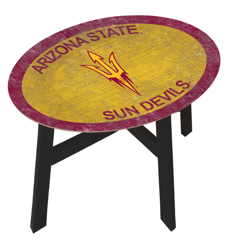 Arizona State Sun Devils Team Color Side Table |FAN CREATIONS | C0825-Arizona State