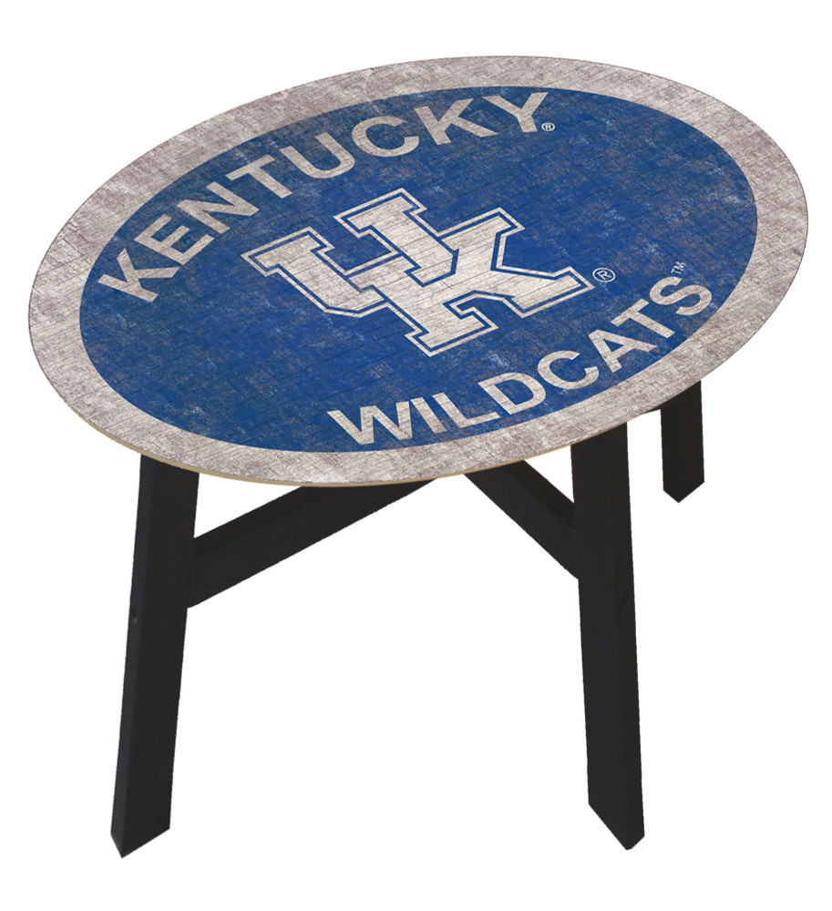 Kentucky Wildcats Team Color Side Table |FAN CREATIONS | C0825-Kentucky