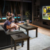 Michigan Wolverines Reclaimed Side Table | Imperial | 587-7009