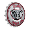 Alabama Crimson Tide Al Logo - Bottle Cap Wall Sign Alabama Crimson Tide Al Logo - Bottle Cap Wall Sign