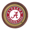 Alabama Crimson Tide Faux Barrel Framed Cork Board - Color Logo | The Fan-Brand | NCALCT-632-02A