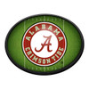 Alabama Crimson Tide On the 50 - Oval Slimline Lighted Wall Sign | The Fan-Brand | NCALCT-140-22 Alabama Crimson Tide On the 50 - Oval Slimline Lighted Wall Sign | The Fan-Brand | NCALCT-140-22