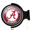 Alabama Crimson Tide Original Round Lighted Rotating Wall Sign | The Fan-Brand | NCALCT-115-01
