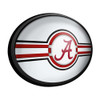 Alabama Crimson Tide Oval Slimline Lighted Wall Sign - White Alabama Crimson Tide Oval Slimline Lighted Wall Sign - White