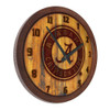 Alabama Crimson Tide Seal - Branded Faux Barrel Top Wall Clock Alabama Crimson Tide Seal - Branded Faux Barrel Top Wall Clock