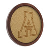 Appalachian State Mountaineers Faux Barrel Framed Cork Board - Monochrome Logo Appalachian State Mountaineers Faux Barrel Framed Cork Board - Monochrome Logo