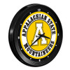 Appalachian State Mountaineers Ribbed Frame Wall Clock Appalachian State Mountaineers Ribbed Frame Wall Clock