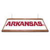 Arkansas Razorbacks Premium Wood Pool Table Light - White Arkansas Razorbacks Premium Wood Pool Table Light - White