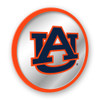 Auburn Tigers Modern Disc Mirrored Wall Sign - Orange Auburn Tigers Modern Disc Mirrored Wall Sign - Orange