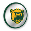 Baylor Bears Bear - Modern Disc Mirrored Wall Sign Baylor Bears Bear - Modern Disc Mirrored Wall Sign