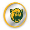 Baylor Bears Bear - Modern Disc Mirrored Wall Sign 2