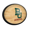 Baylor Bears Hardwood - Oval Slimline Lighted Wall Sign Baylor Bears Hardwood - Oval Slimline Lighted Wall Sign
