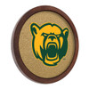 Baylor Bears Mascot - Faux Barrel Framed Cork Board - Color Logo Baylor Bears Mascot - Faux Barrel Framed Cork Board - Color Logo