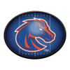 Boise State Broncos On the 50 - Oval Slimline Lighted Wall Sign | The Fan-Brand | NCBOIS-140-22 Boise State Broncos On the 50 - Oval Slimline Lighted Wall Sign | The Fan-Brand | NCBOIS-140-22