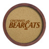 Cincinnati Bearcats Faux Barrel Framed Cork Board - Monochrome Logo | The Fan-Brand | NCCINC-632-02B Cincinnati Bearcats Faux Barrel Framed Cork Board - Monochrome Logo | The Fan-Brand | NCCINC-632-02B