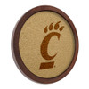 Cincinnati Bearcats Logo - Faux Barrel Framed Cork Board - Monochrome Logo Cincinnati Bearcats Logo - Faux Barrel Framed Cork Board - Monochrome Logo