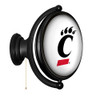 Cincinnati Bearcats Original Oval Rotating Lighted Wall Sign - White Cincinnati Bearcats Original Oval Rotating Lighted Wall Sign - White