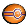 Clemson Tigers Oval Slimline Lighted Wall Sign - Orange Clemson Tigers Oval Slimline Lighted Wall Sign - Orange
