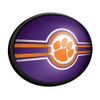 Clemson Tigers Oval Slimline Lighted Wall Sign - Purple Clemson Tigers Oval Slimline Lighted Wall Sign - Purple