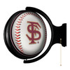 Florida State Seminoles Baseball - Round Rotating Lighted Wall Sign Florida State Seminoles Baseball - Round Rotating Lighted Wall Sign