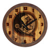Florida State Seminoles Branded Faux Barrel Top Wall Clock | The Fan-Brand | NCFSSM-560-02