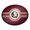 Florida State Seminoles Oval Slimline Lighted Wall Sign | The Fan-Brand | NCFSSM-140-01 Florida State Seminoles Oval Slimline Lighted Wall Sign | The Fan-Brand | NCFSSM-140-01