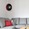 Georgia Bulldogs Bottle Cap Dangler - Black