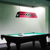 Georgia Bulldogs Edge Glow Pool Table Light - Red