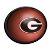 Georgia Bulldogs Pigskin - Oval Slimline Lighted Wall Sign