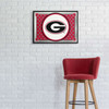 Georgia Bulldogs Team Spirit - Framed Mirrored Wall Sign - Red