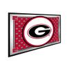 Georgia Bulldogs Team Spirit - Framed Mirrored Wall Sign - Red
