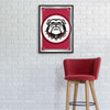 Georgia Bulldogs Team Spirit, Uga - Framed Mirrored Wall Sign