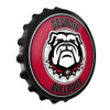 Georgia Bulldogs Uga - Bottle Cap Wall Sign - Black