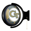 Georgia Tech Yellow Jackets Original Round Rotating Lighted Wall Sign Georgia Tech Yellow Jackets Original Round Rotating Lighted Wall Sign