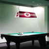 Indiana Hoosiers Edge Glow Pool Table Light - Crimson / White Indiana Hoosiers Edge Glow Pool Table Light - Crimson / White