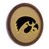 Iowa Hawkeyes Faux Barrel Framed Cork Board - Color Logo Iowa Hawkeyes Faux Barrel Framed Cork Board - Color Logo