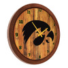 Iowa Hawkeyes Faux Barrel Top Wall Clock Iowa Hawkeyes Faux Barrel Top Wall Clock
